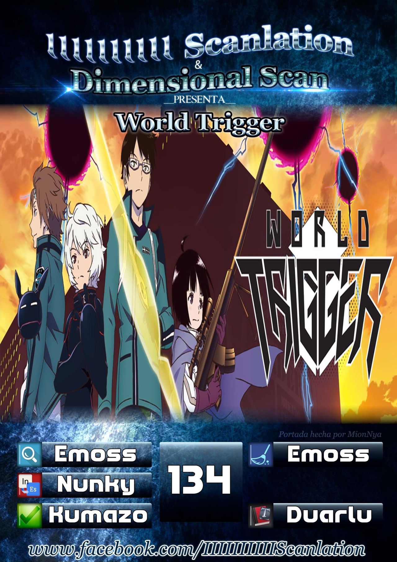 World Trigger capítulo 134 página 2