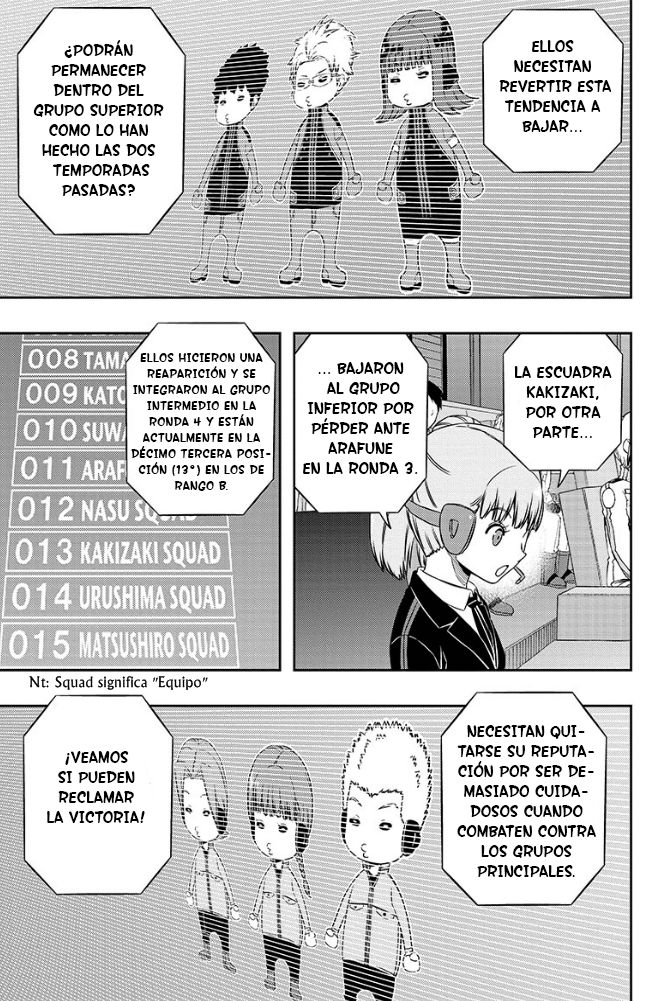 World Trigger capítulo 136 página 17