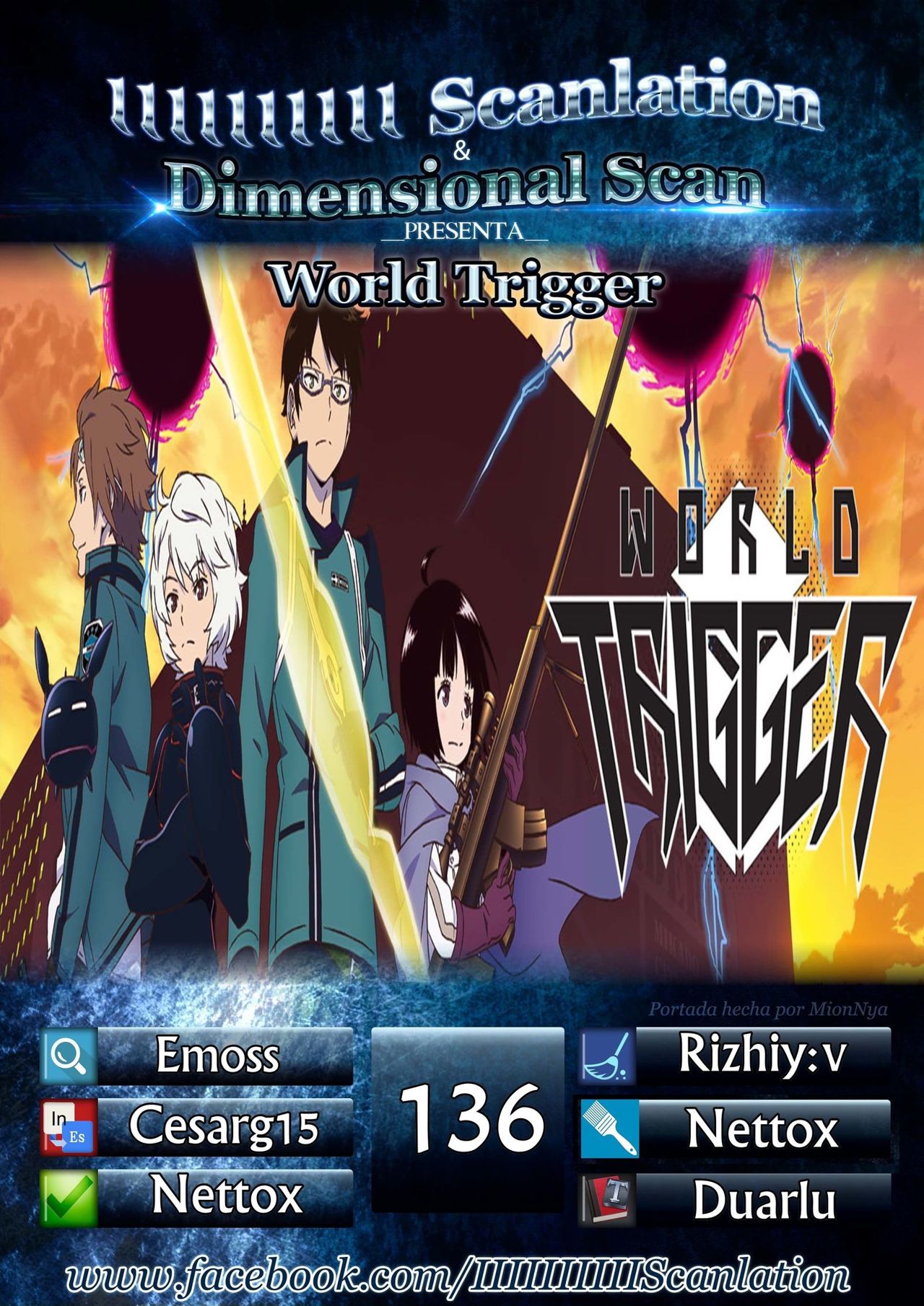 World Trigger capítulo 136 página 2