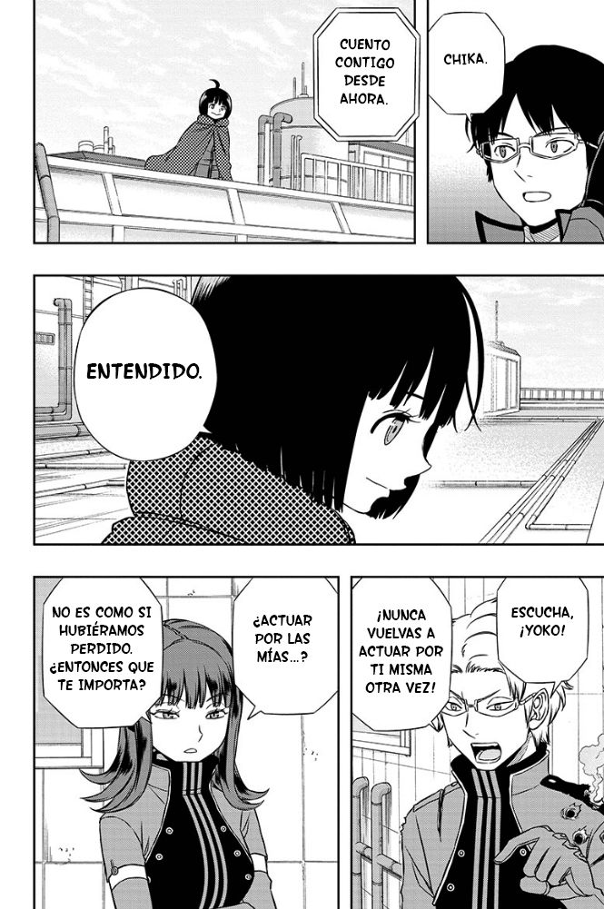 World Trigger capítulo 139 página 16
