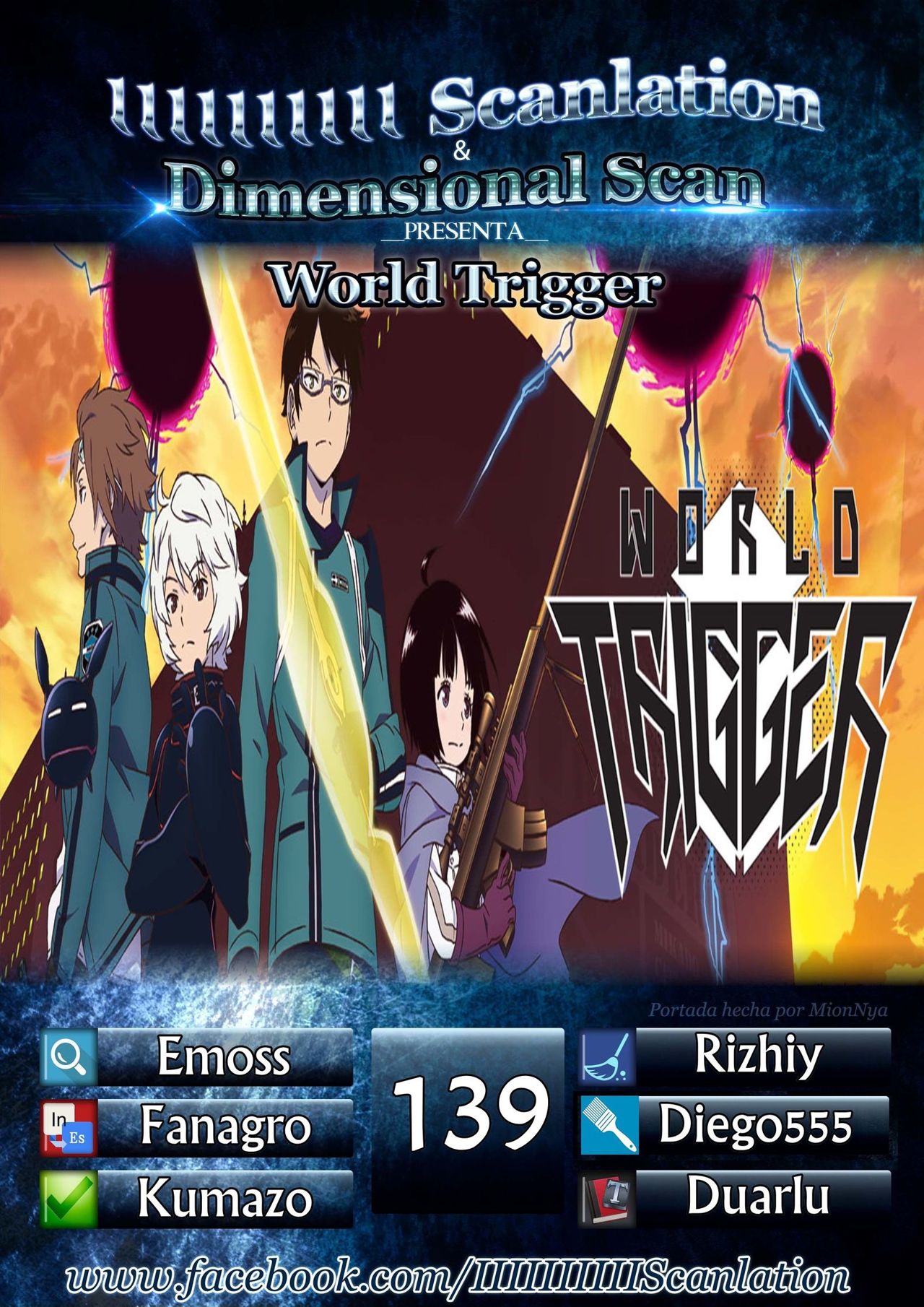 World Trigger capítulo 139 página 2