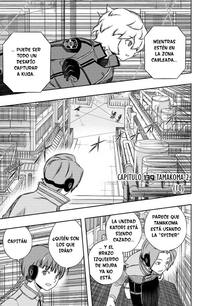 World Trigger capítulo 139 página 5