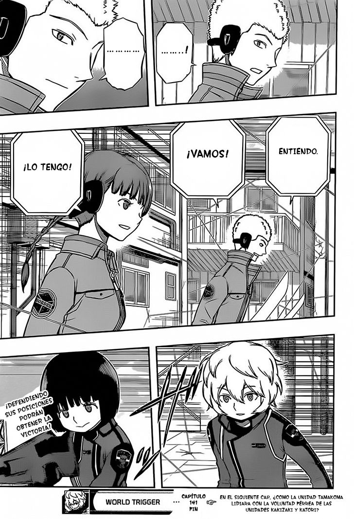World Trigger capítulo 141 página 21