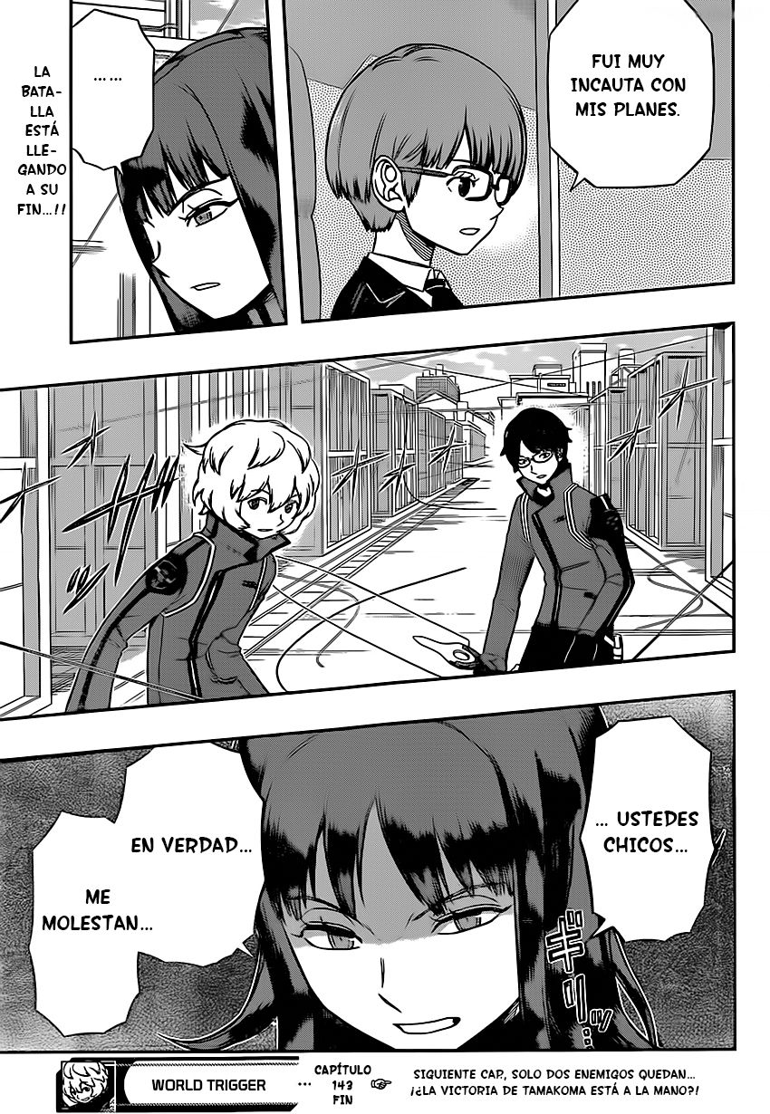 World Trigger capítulo 143 página 21