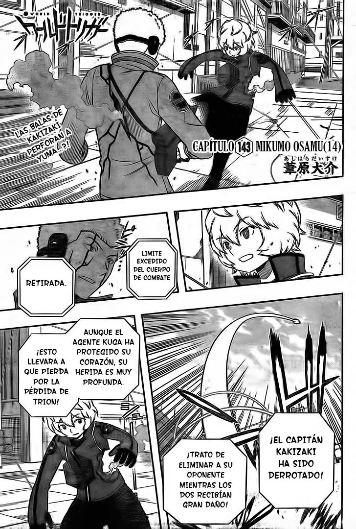 World Trigger capítulo 143 página 3