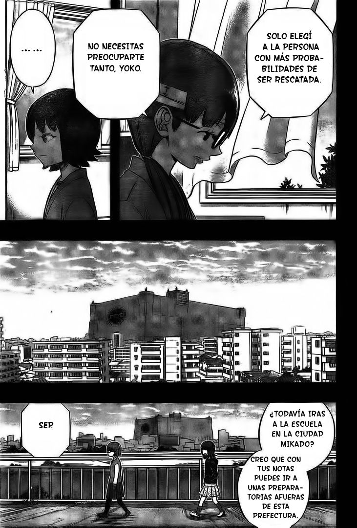 World Trigger capítulo 144 página 18