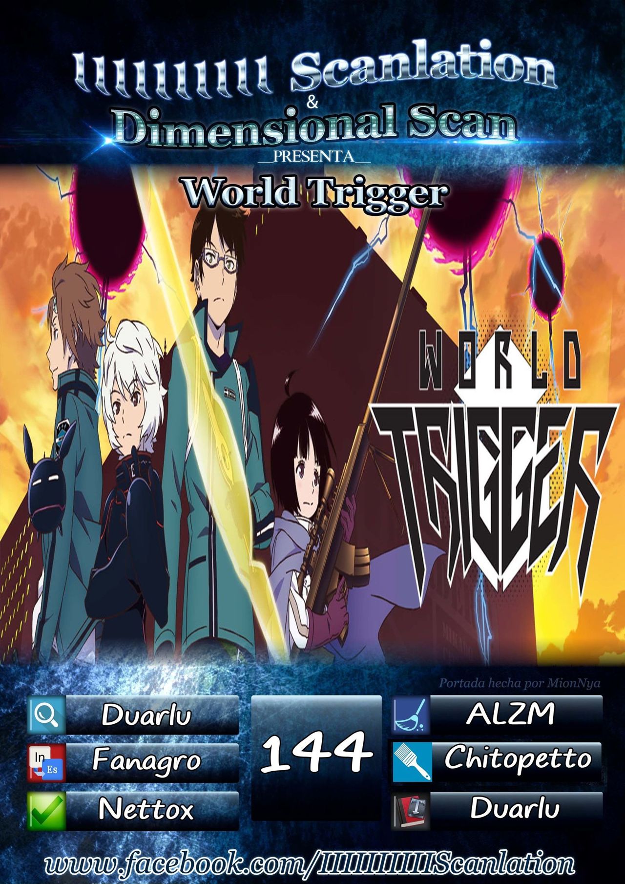 World Trigger capítulo 144 página 2