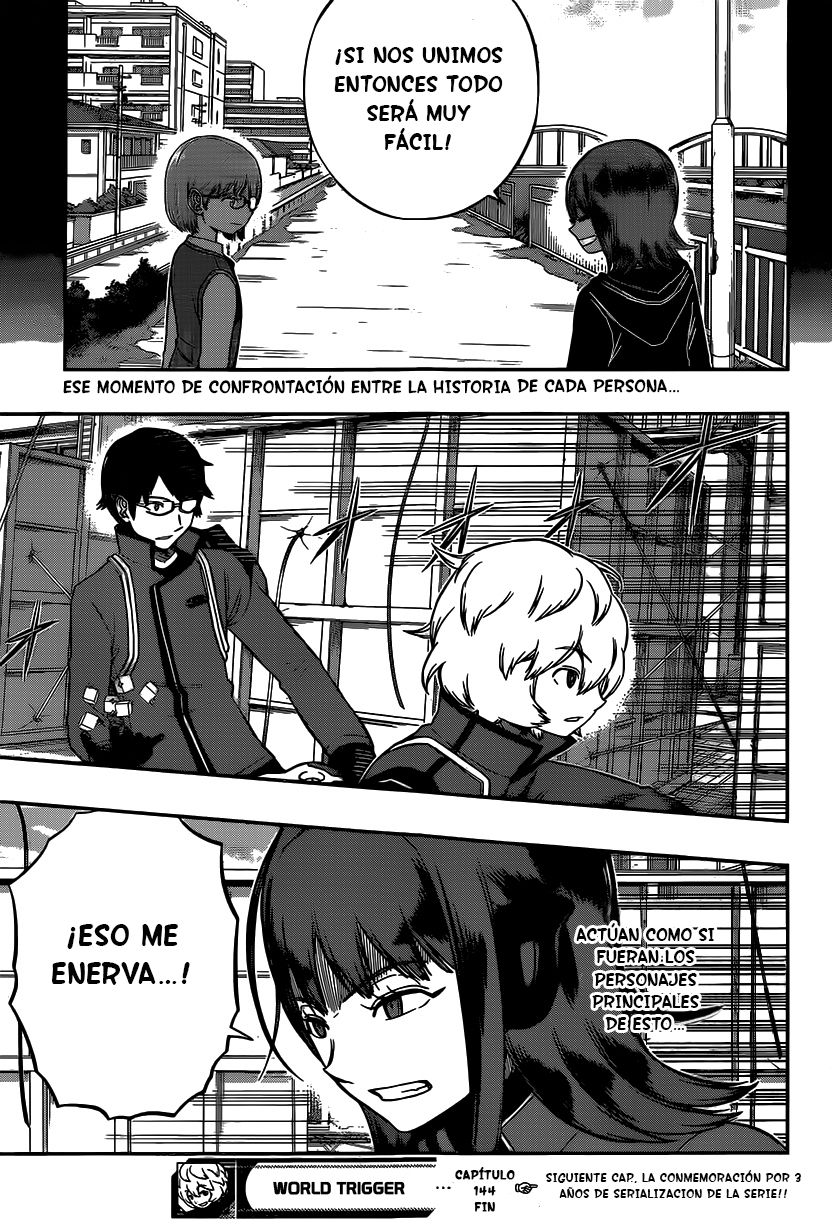 World Trigger capítulo 144 página 20
