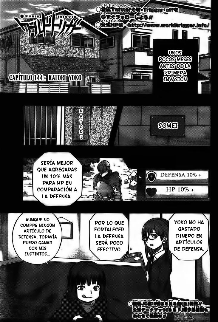 World Trigger capítulo 144 página 3