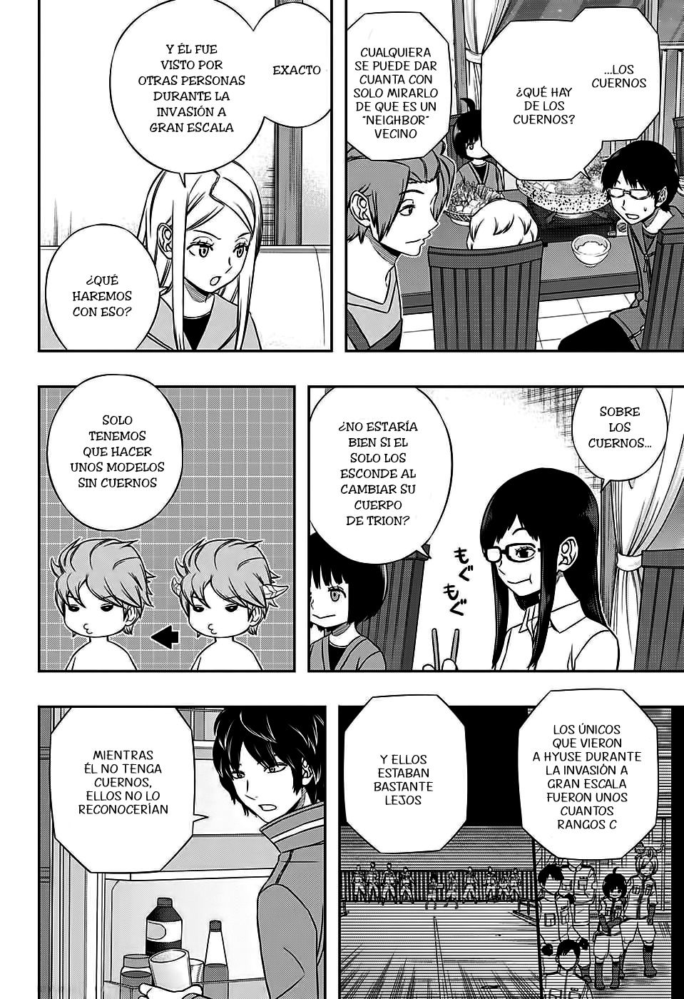 World Trigger capítulo 147 página 12