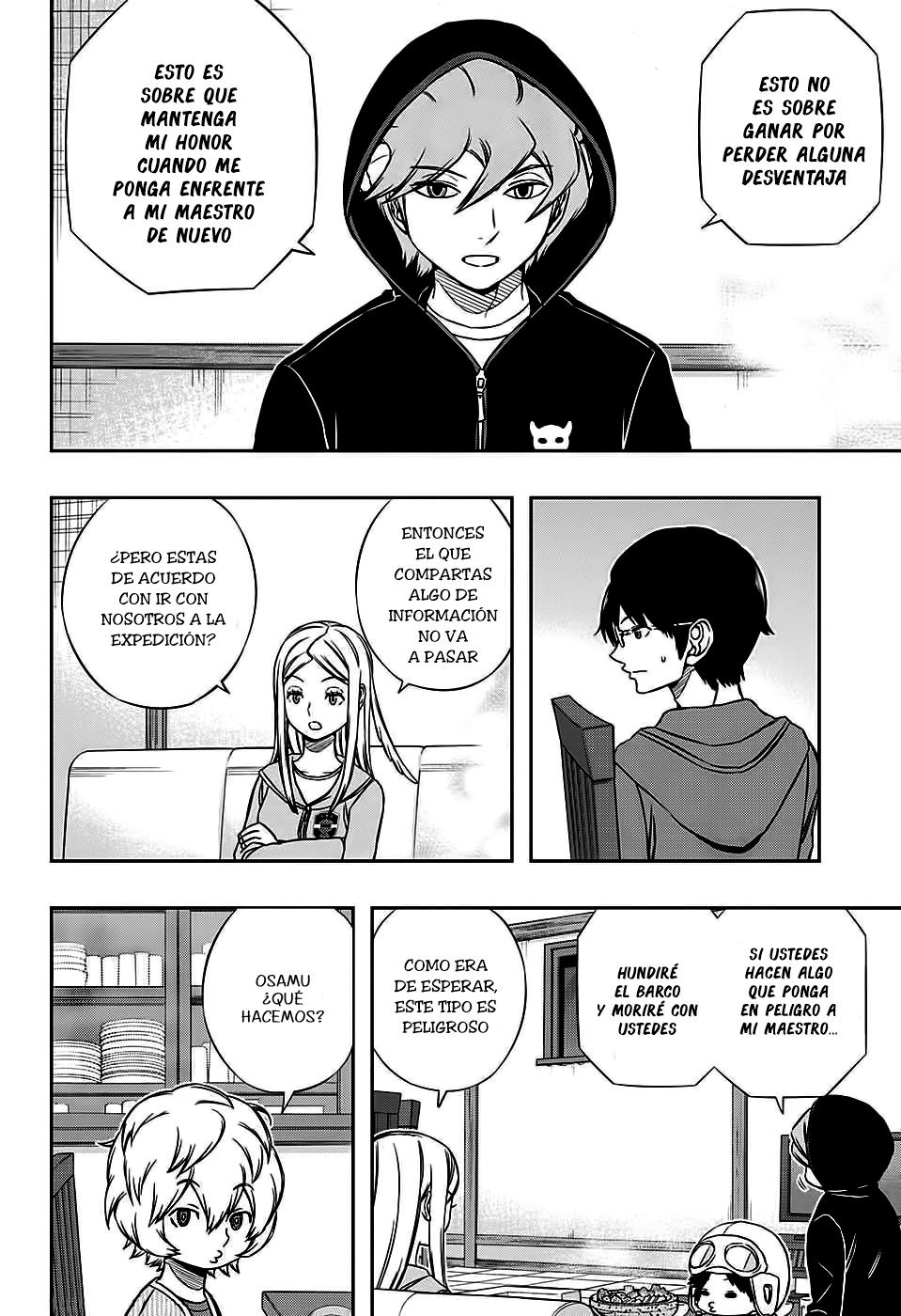 World Trigger capítulo 147 página 18