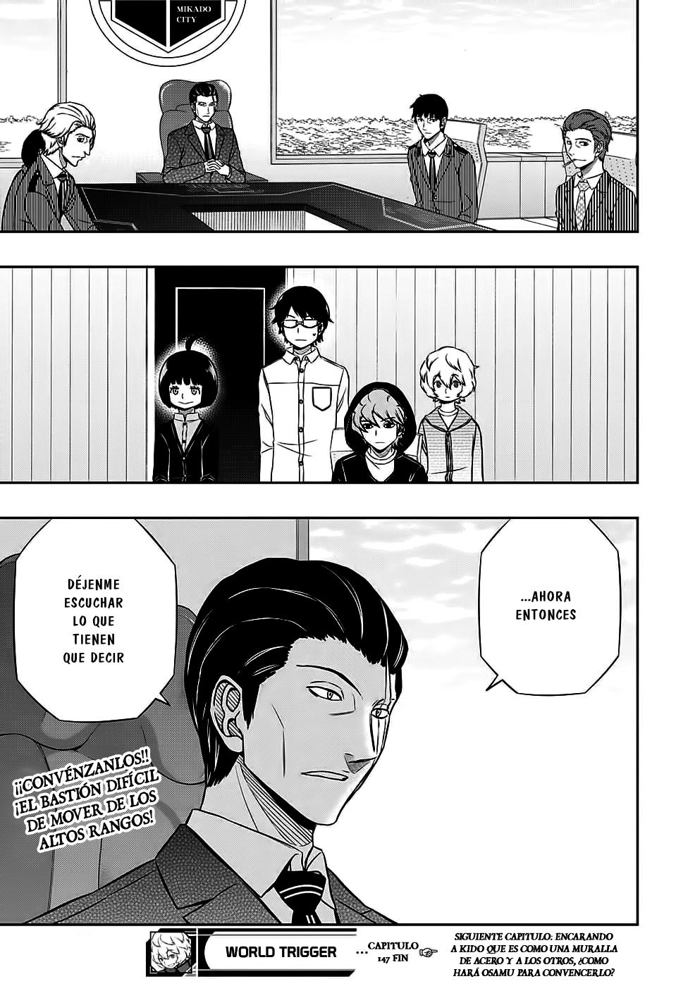 World Trigger capítulo 147 página 21