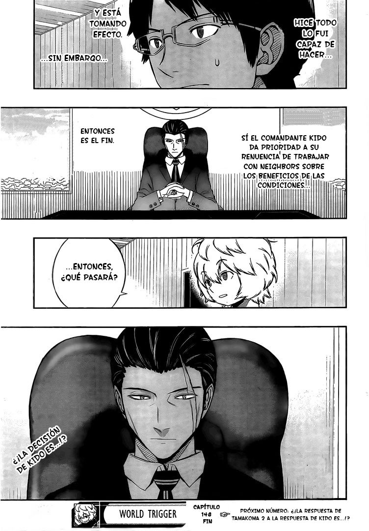 World Trigger capítulo 148 página 21