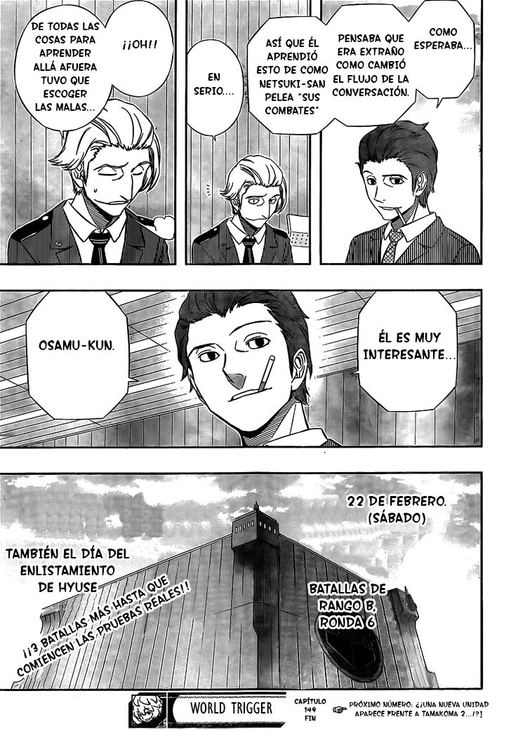 World Trigger capítulo 149 página 21