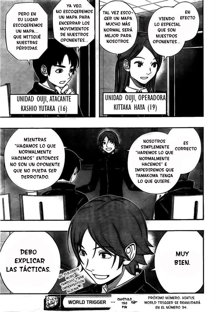 World Trigger capítulo 150 página 21