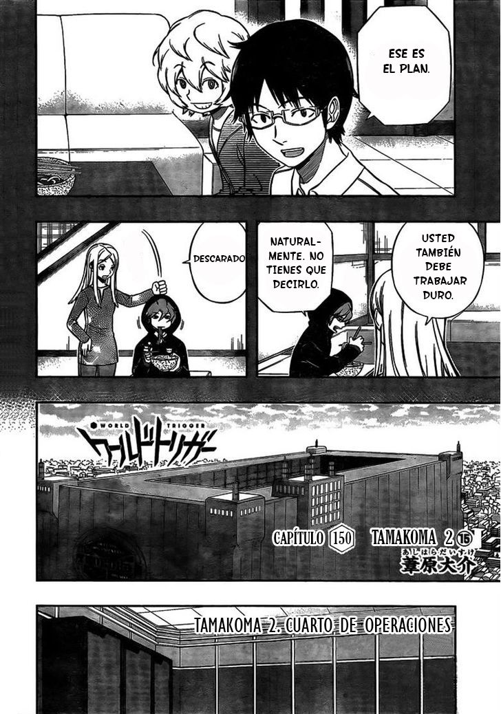 World Trigger capítulo 150 página 6