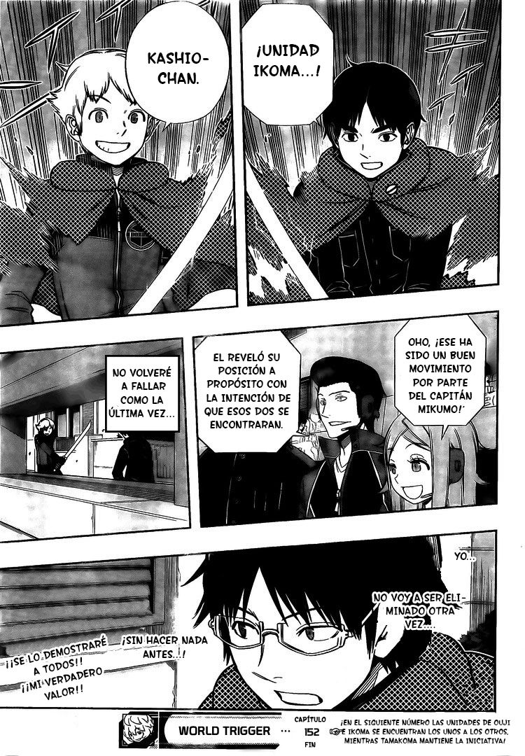 World Trigger capítulo 152 página 19