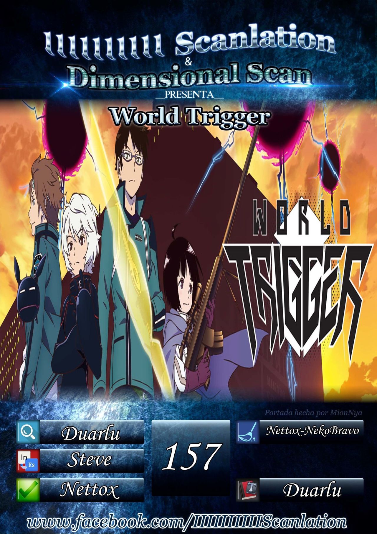 World Trigger capítulo 157 página 1