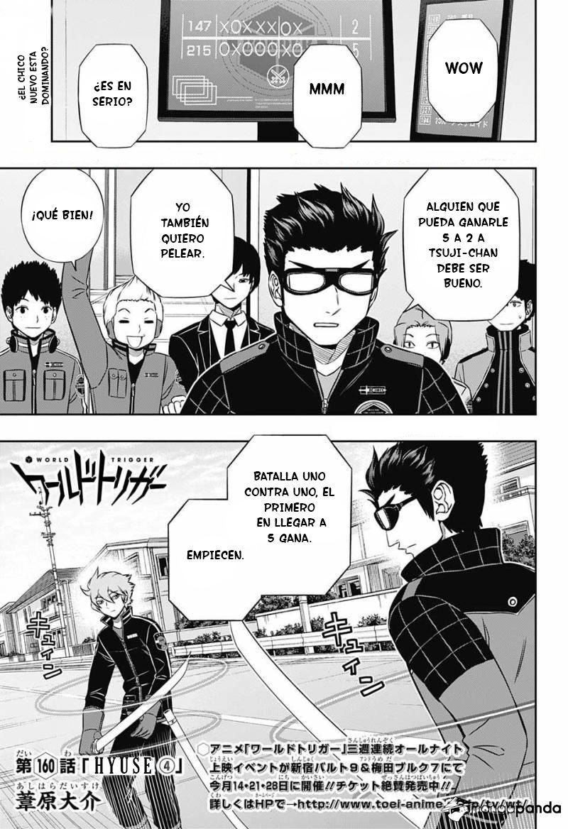 World Trigger capítulo 160 página 2