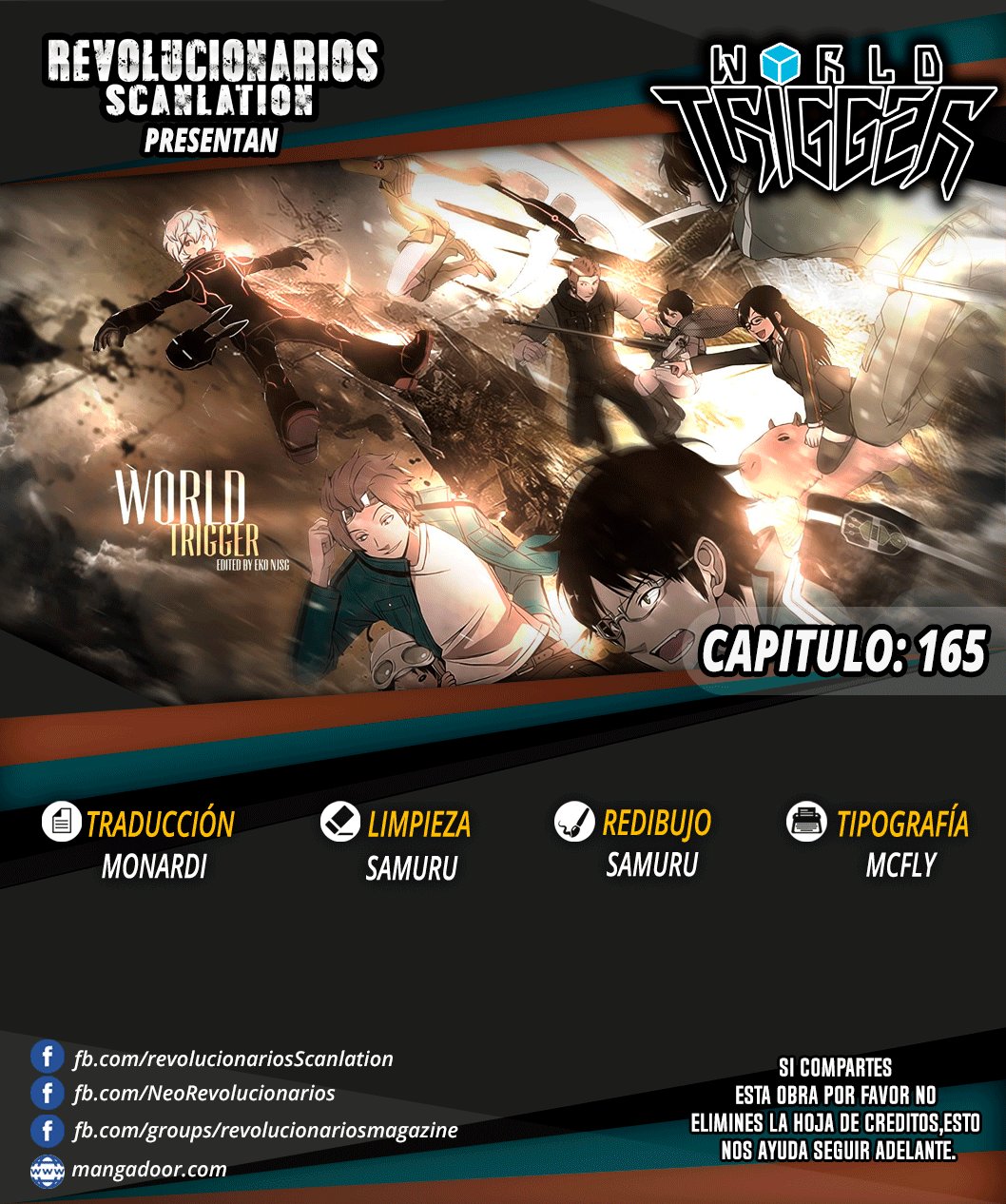 World Trigger capítulo 165 página 1