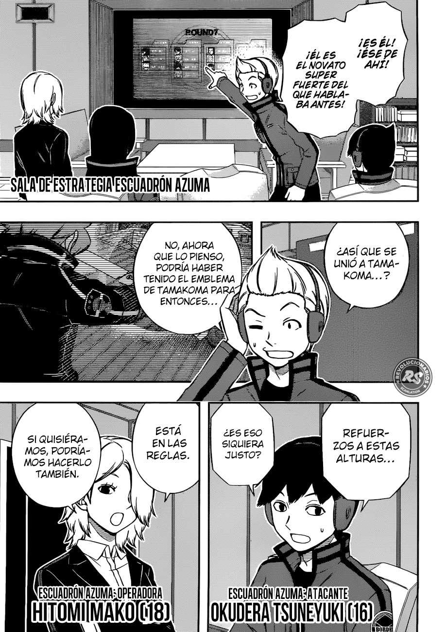 World Trigger capítulo 165 página 12