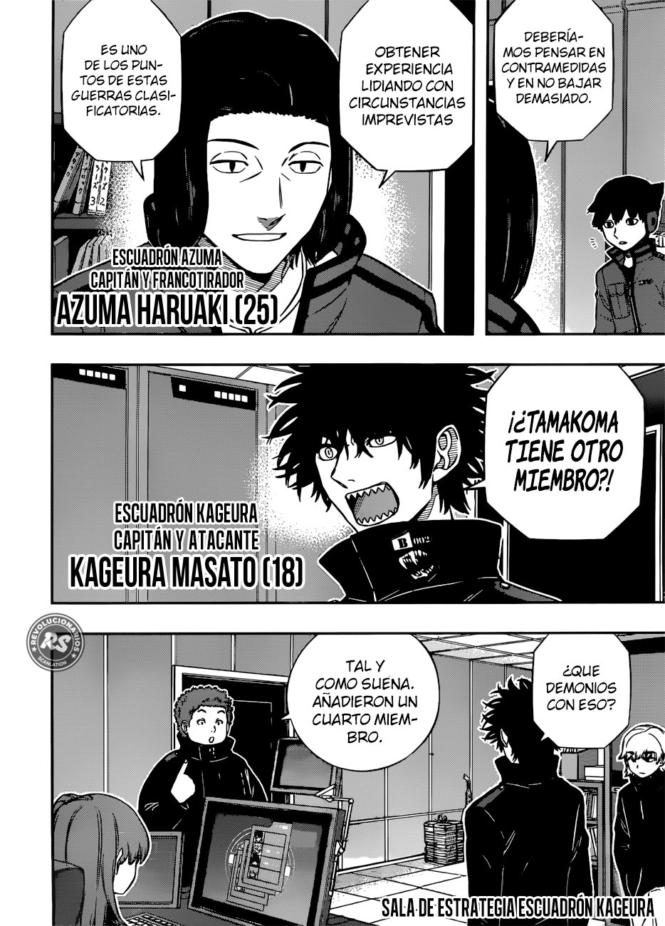 World Trigger capítulo 165 página 13