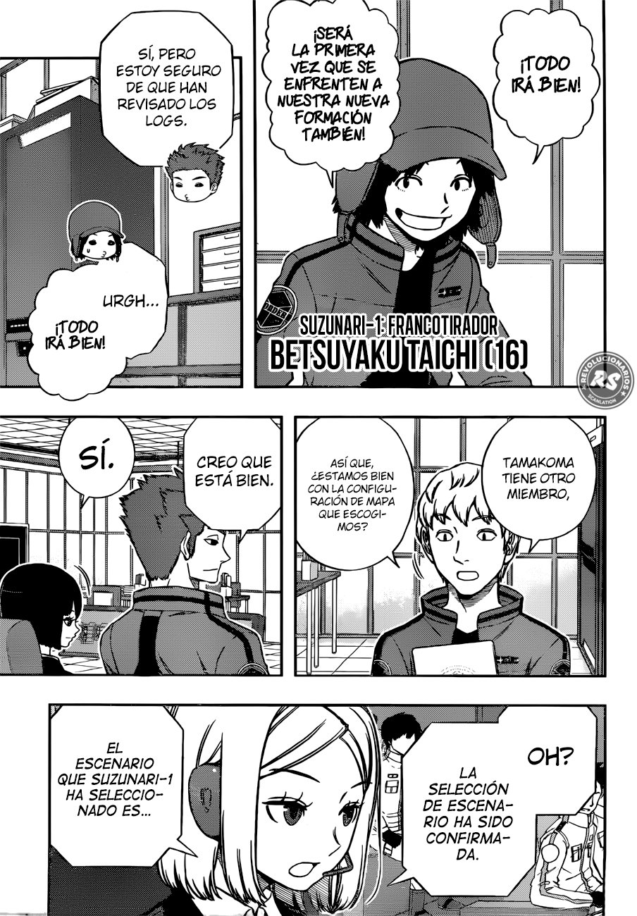 World Trigger capítulo 165 página 16