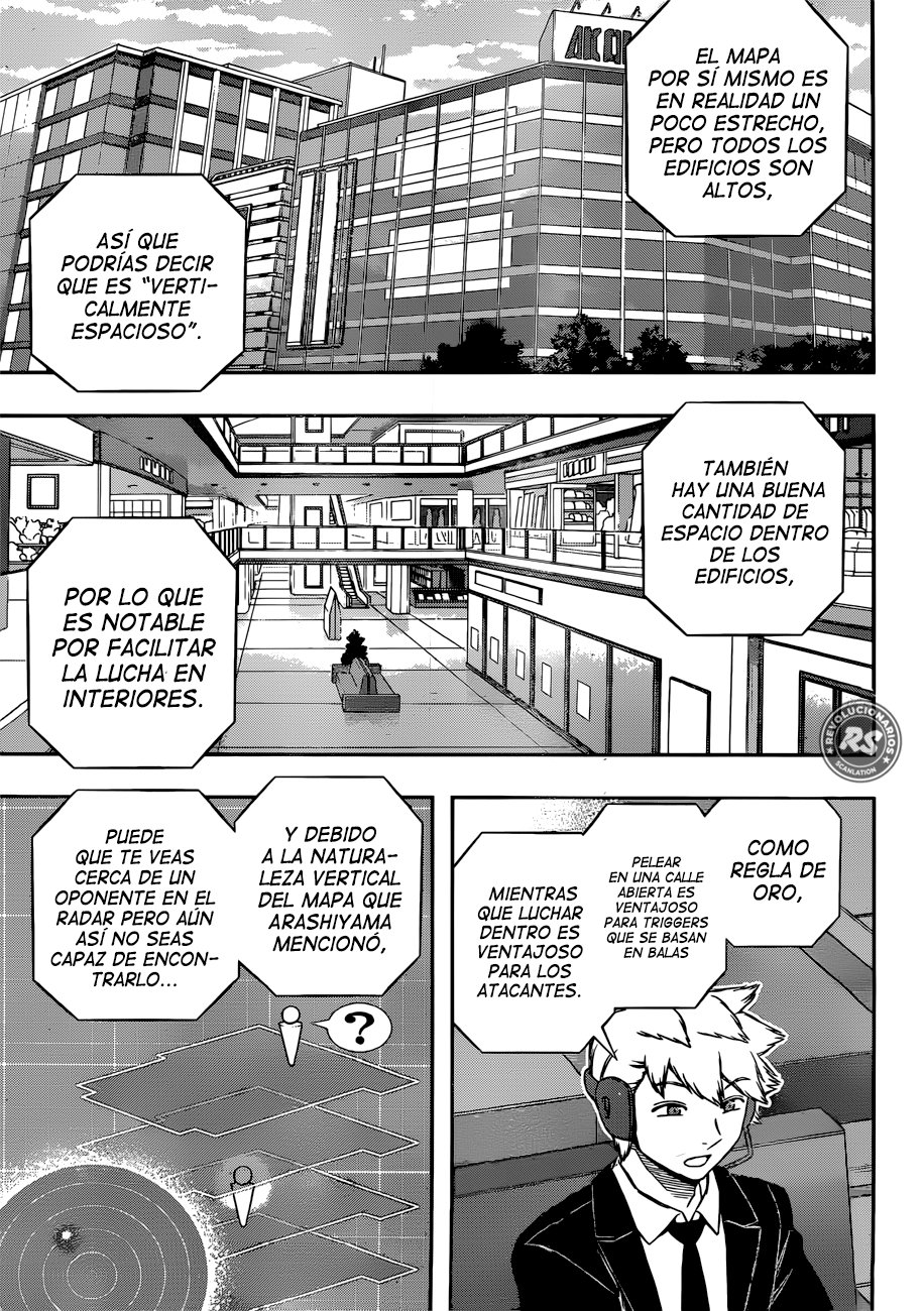 World Trigger capítulo 165 página 18