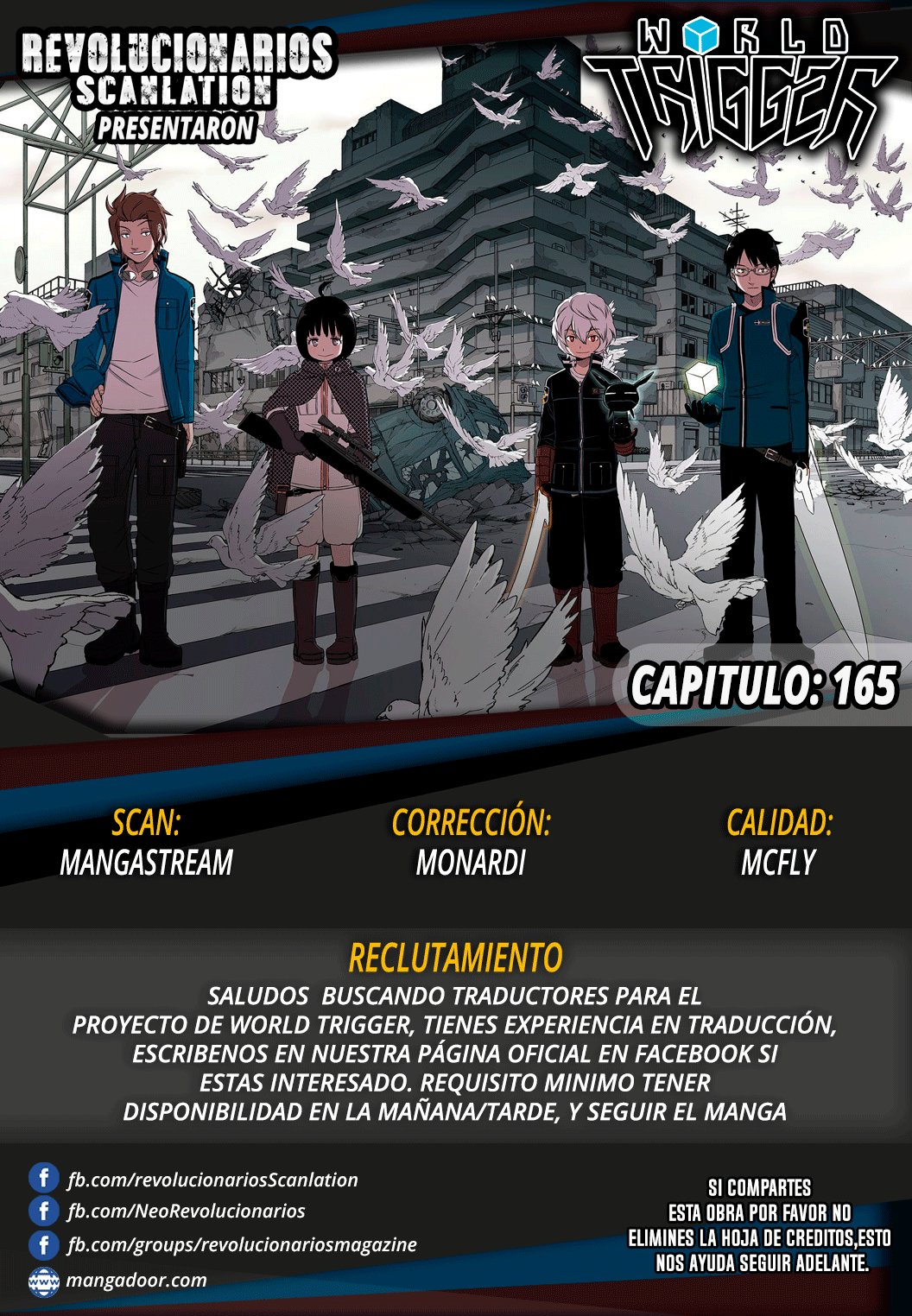 World Trigger capítulo 165 página 23