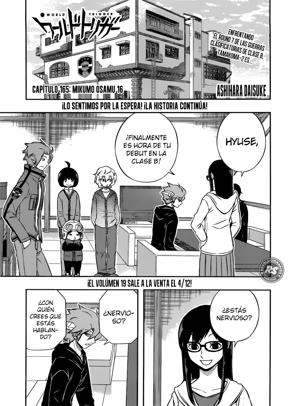 World Trigger capítulo 165 página 4
