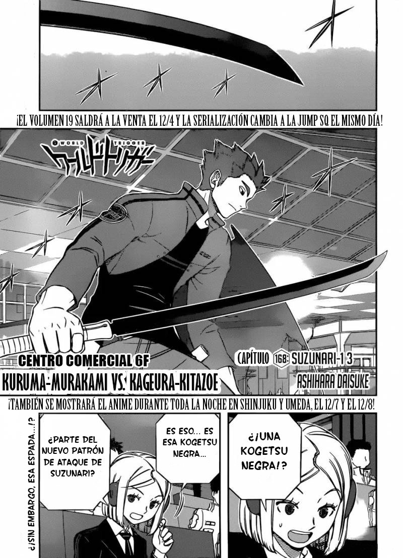World Trigger capítulo 168 página 2