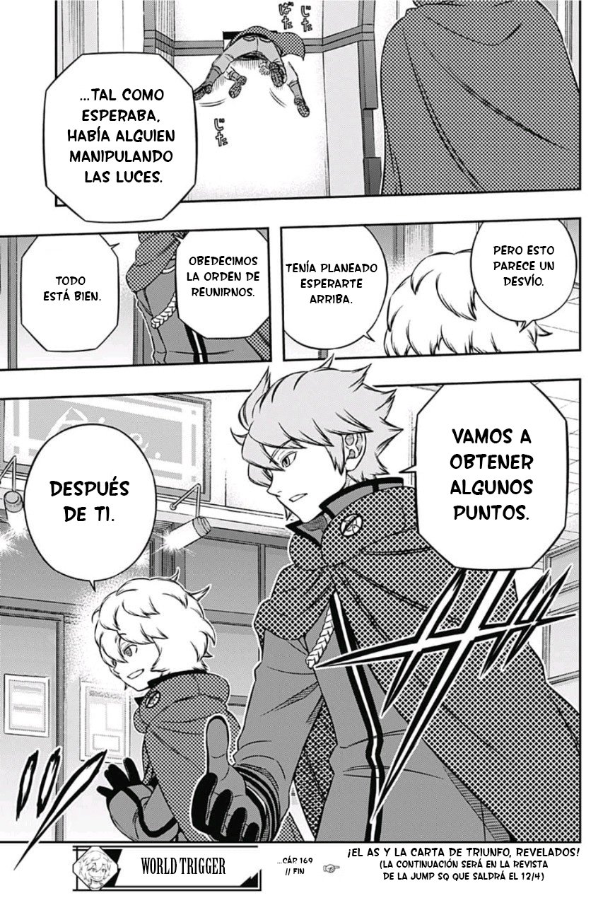 World Trigger capítulo 169 página 22
