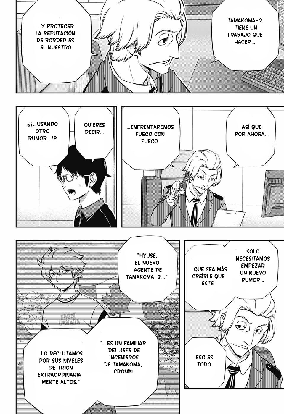 World Trigger capítulo 176 página 18