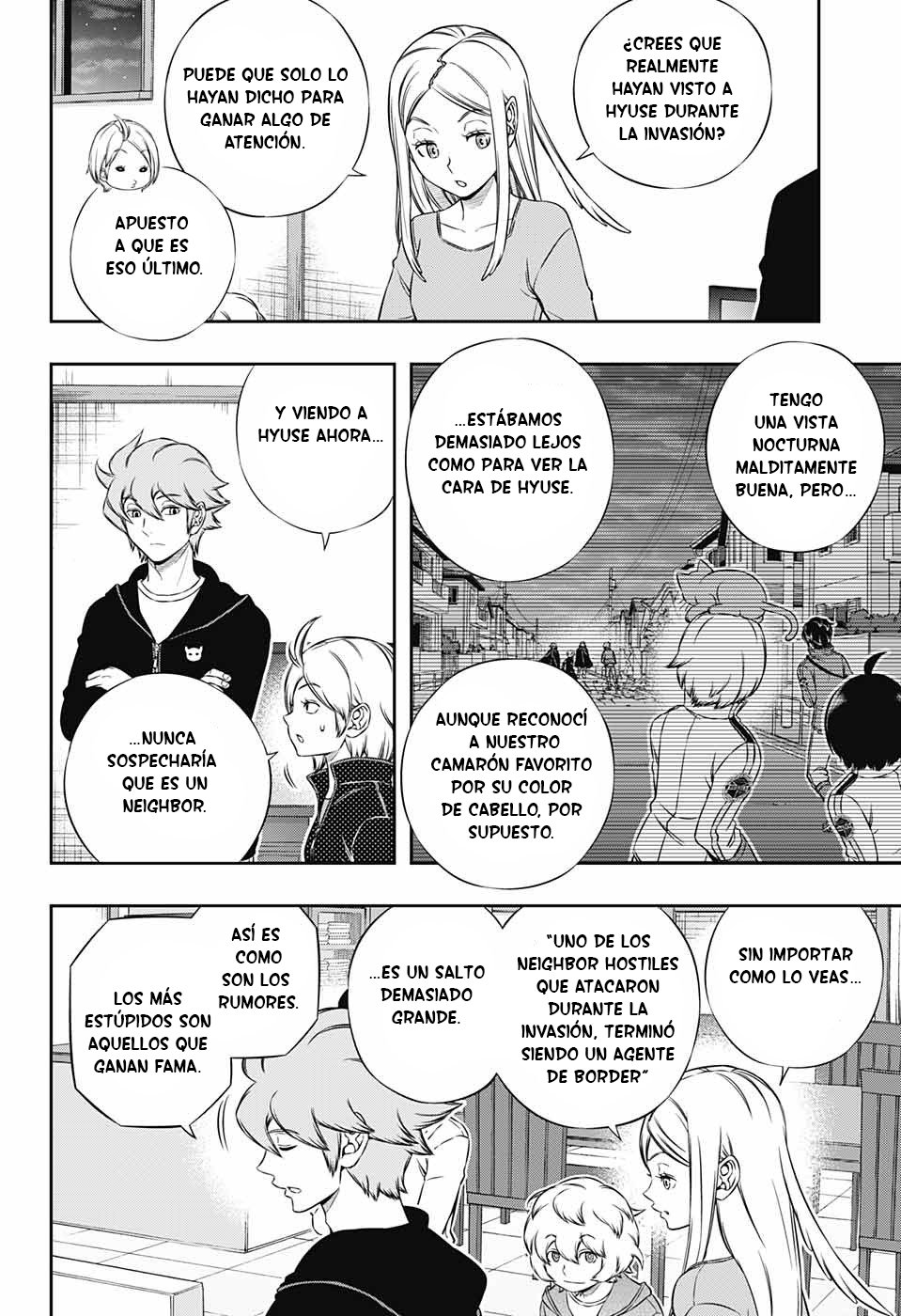 World Trigger capítulo 177 página 12