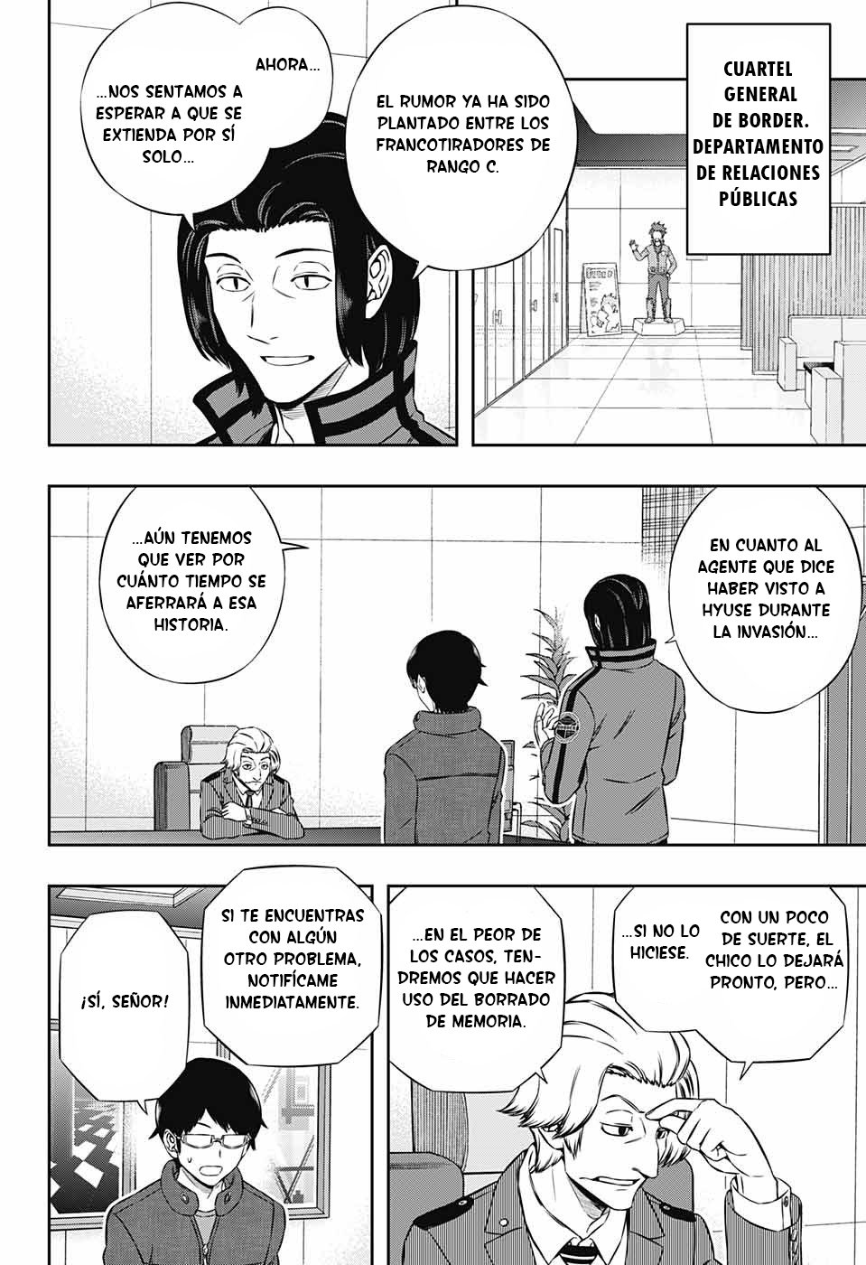 World Trigger capítulo 177 página 16