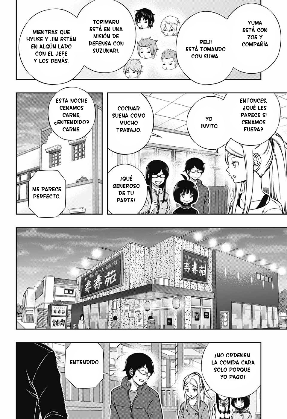 World Trigger capítulo 177 página 18