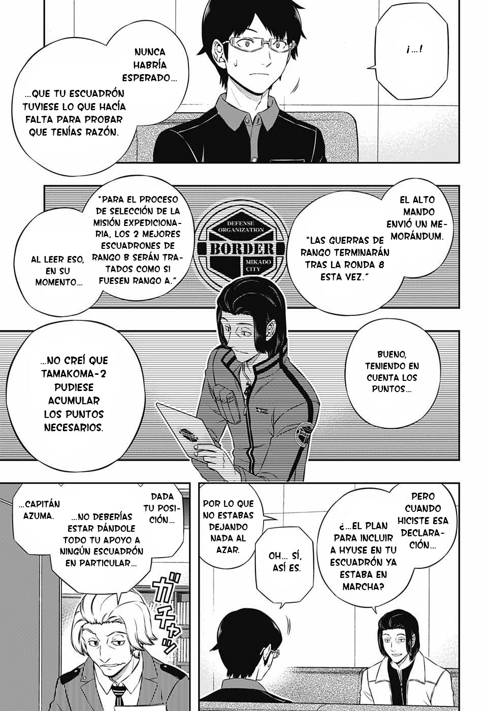 World Trigger capítulo 177 página 7