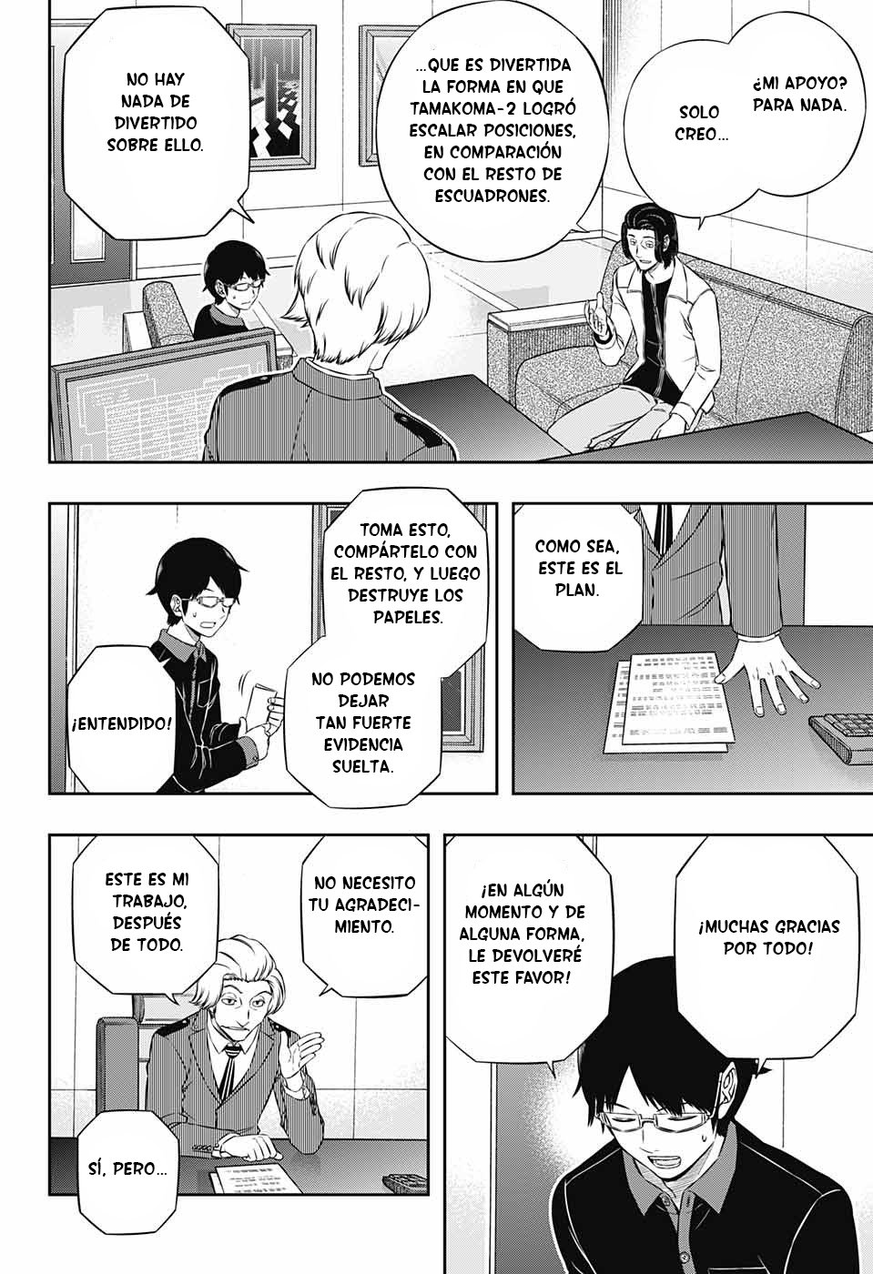 World Trigger capítulo 177 página 8