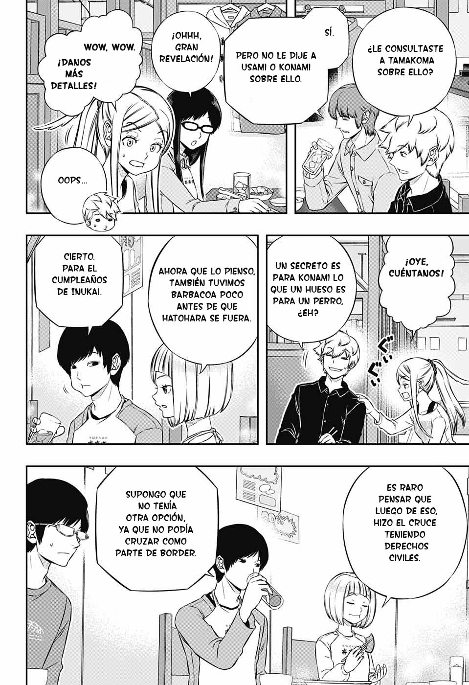 World Trigger capítulo 178 página 8