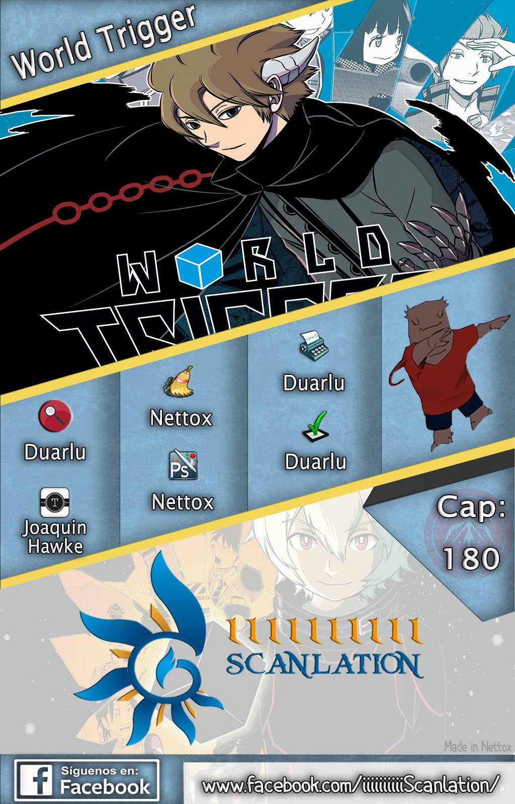 World Trigger capítulo 180 página 1