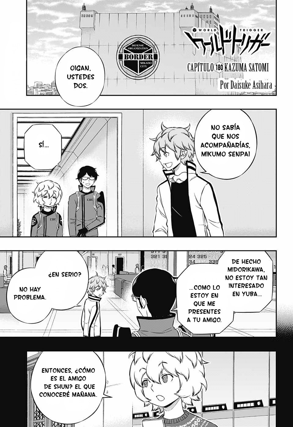 World Trigger capítulo 180 página 2