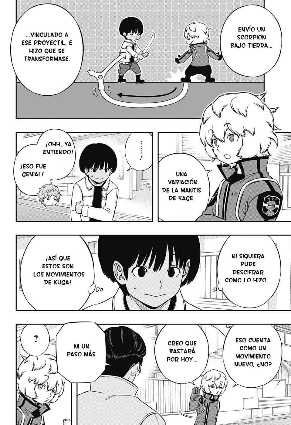 World Trigger capítulo 181 página 15