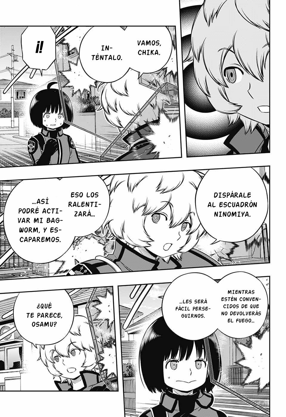 World Trigger capítulo 185 página 15