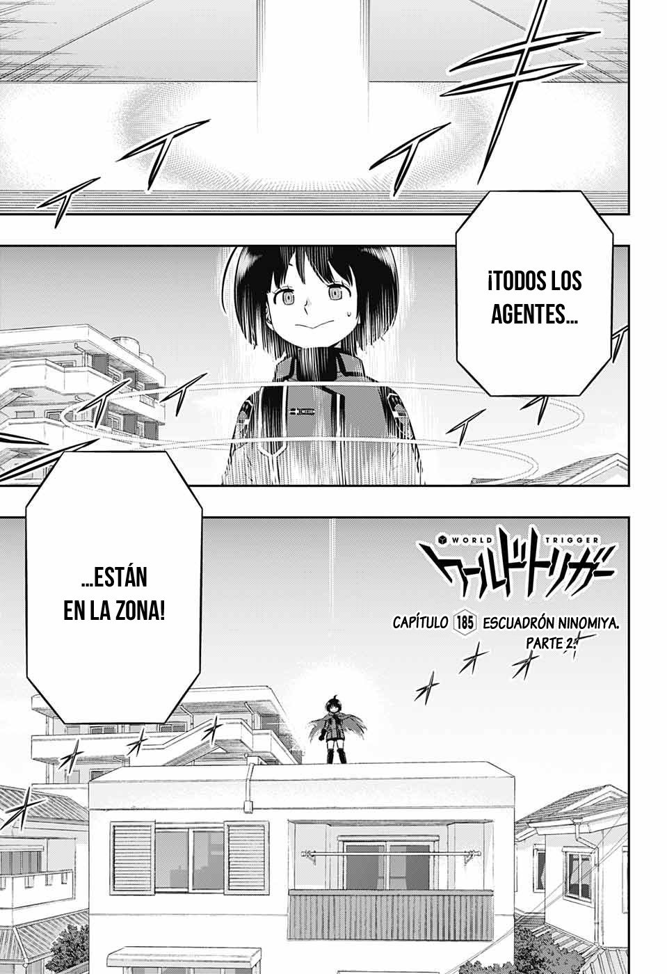 World Trigger capítulo 185 página 3