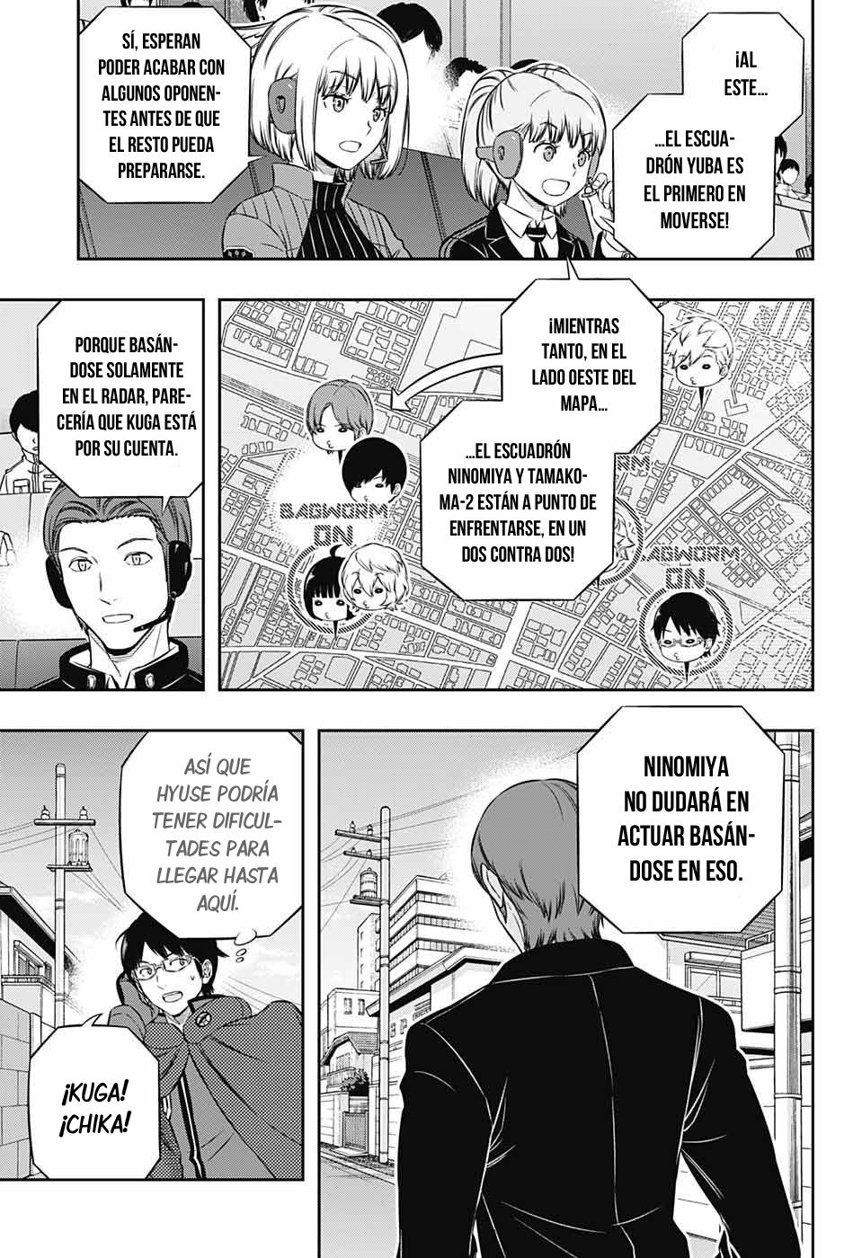 World Trigger capítulo 185 página 9