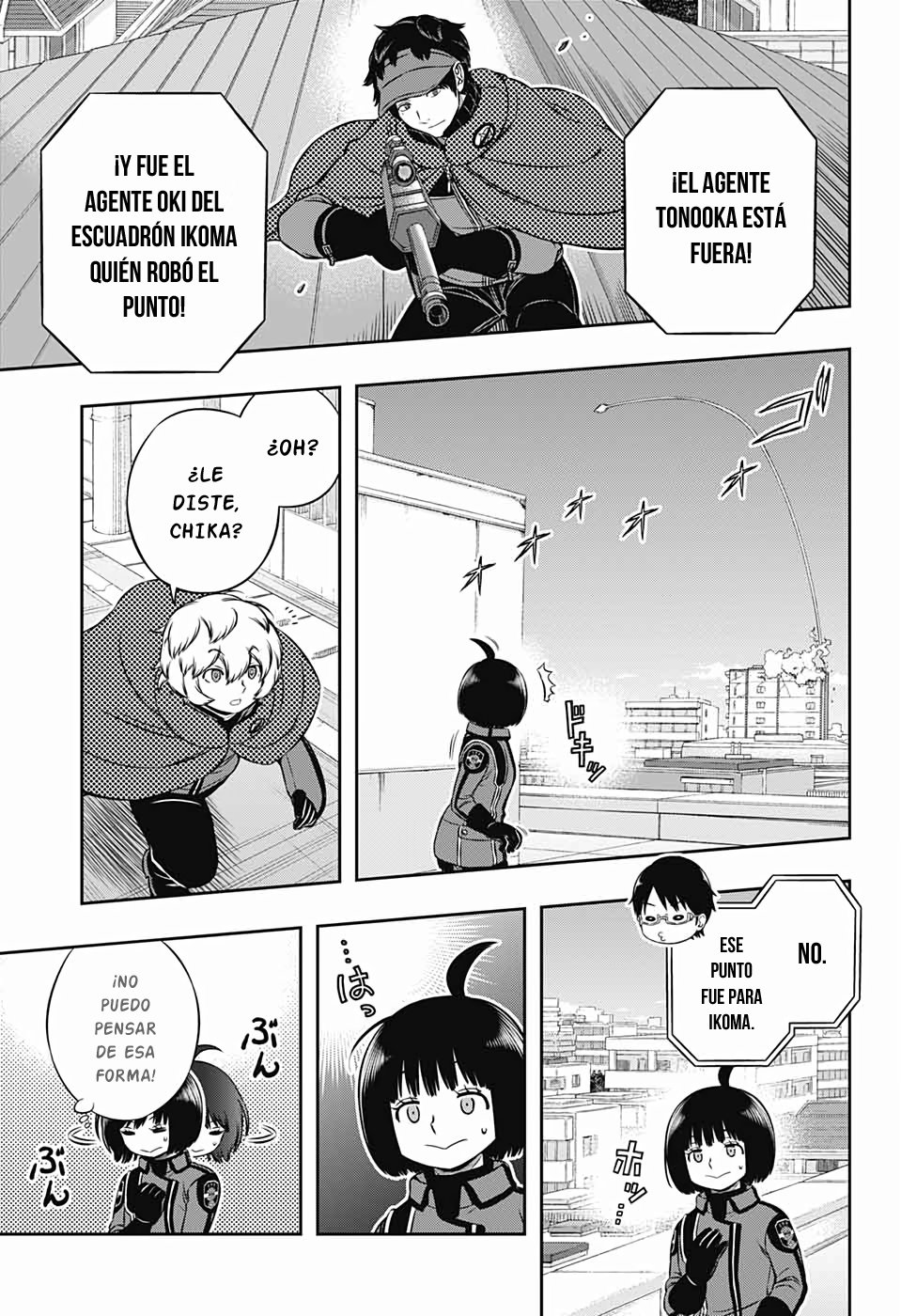 World Trigger capítulo 190 página 17