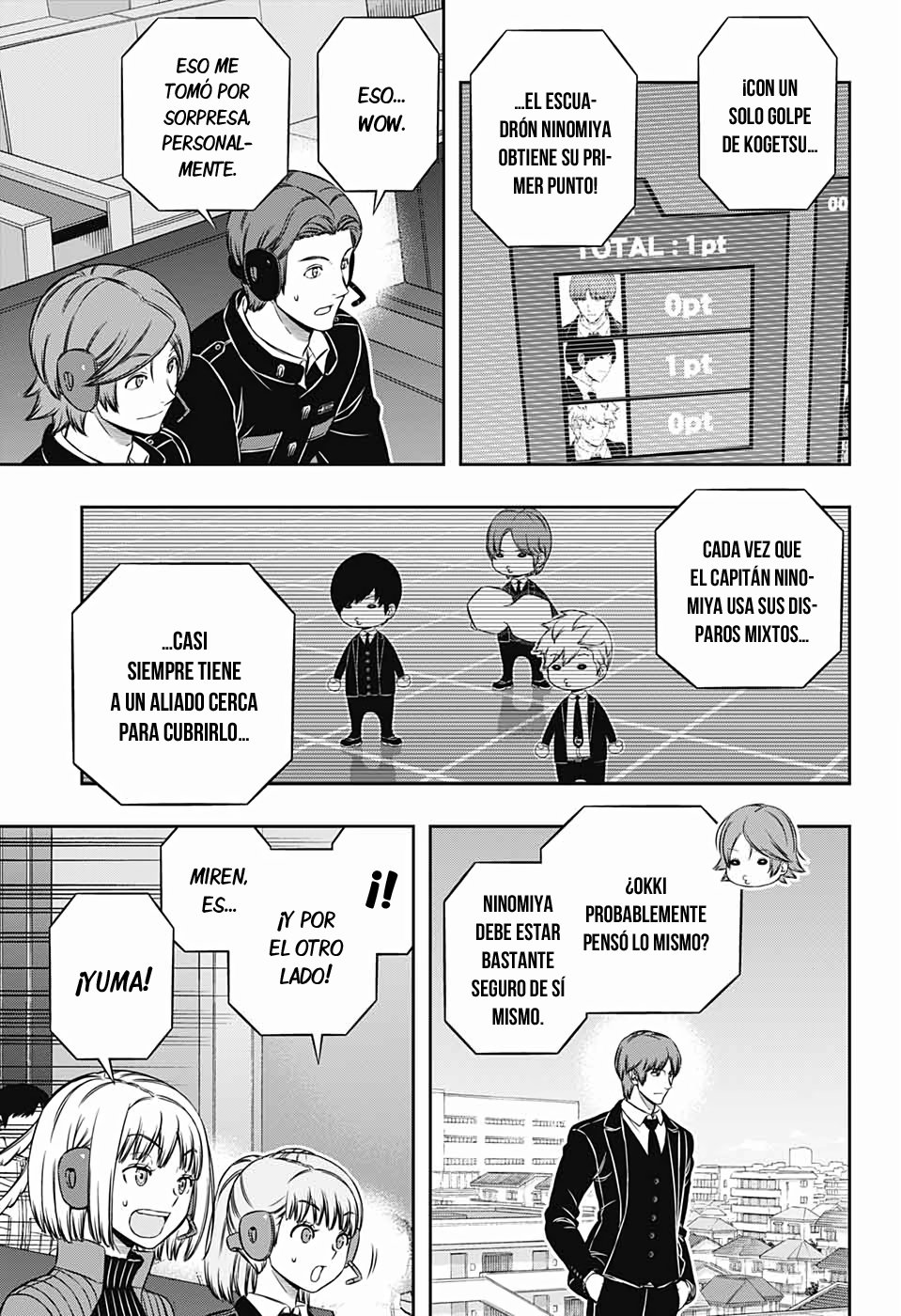 World Trigger capítulo 190 página 23