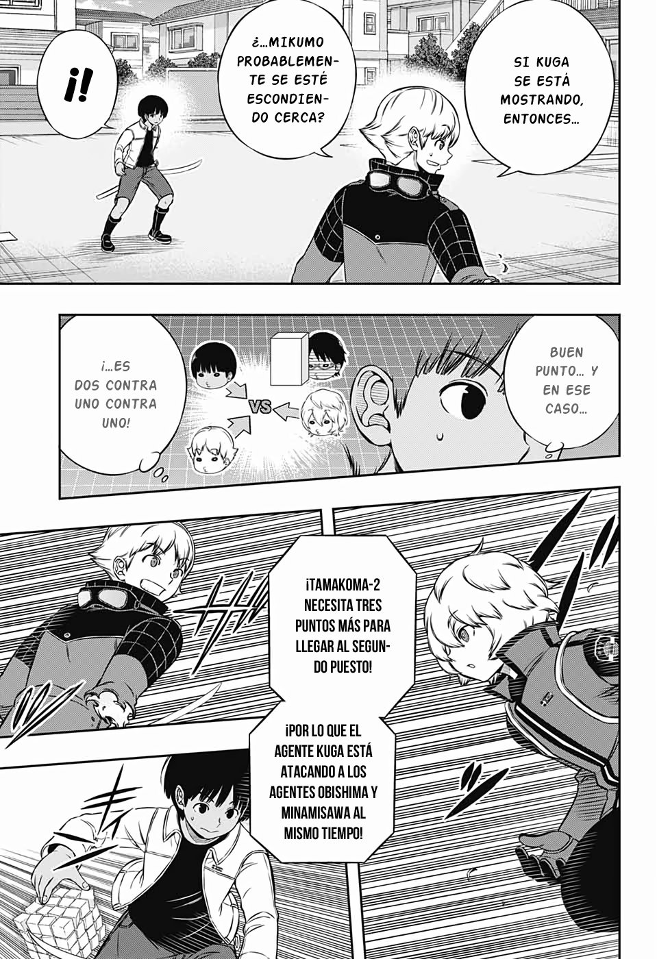 World Trigger capítulo 190 página 25