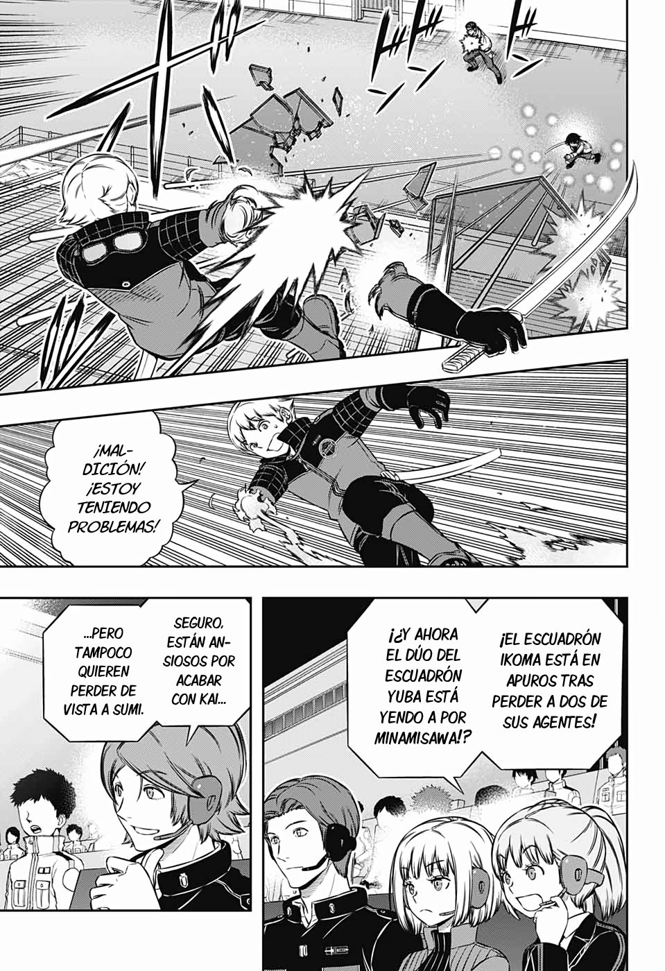World Trigger capítulo 190 página 7