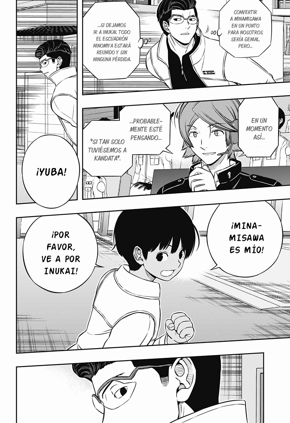 World Trigger capítulo 190 página 8